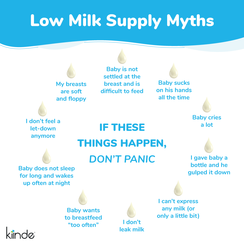 Low Milk Supply Myths and the Truth You Need to Know