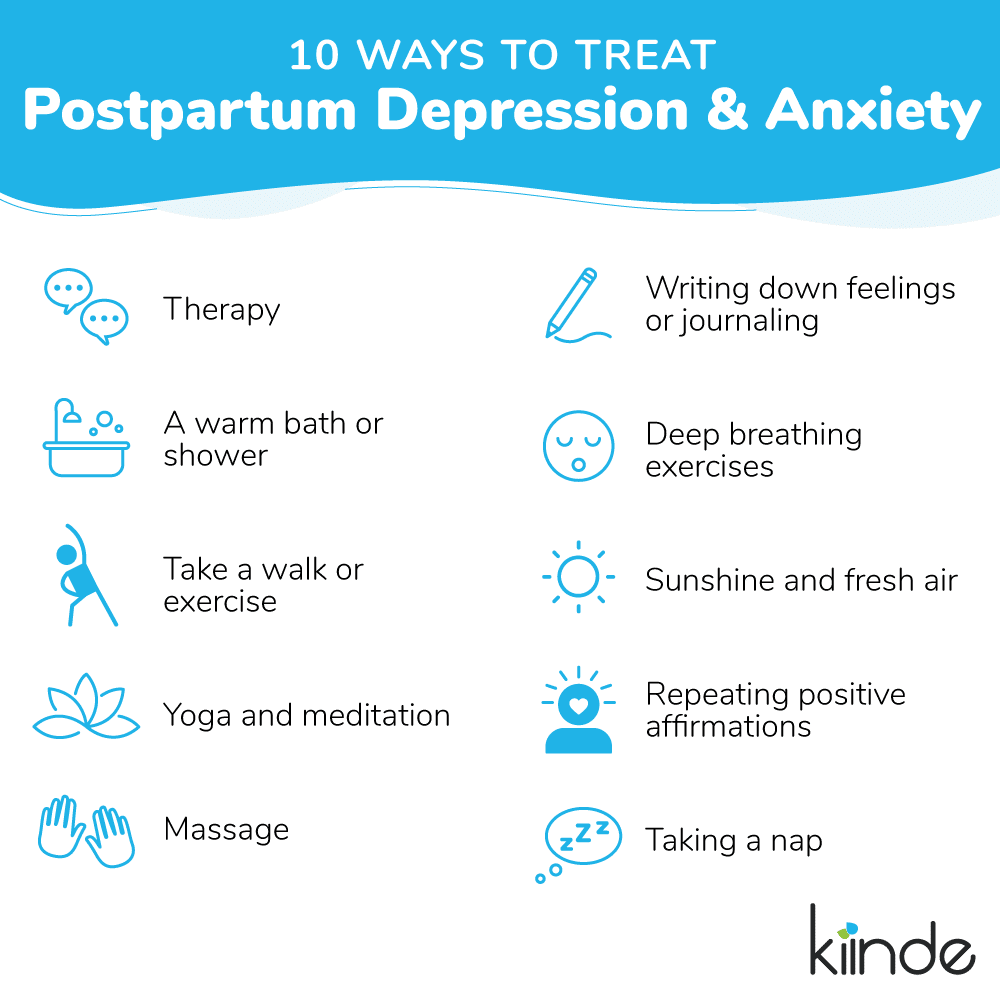 Signs of Postpartum Mood Disorders