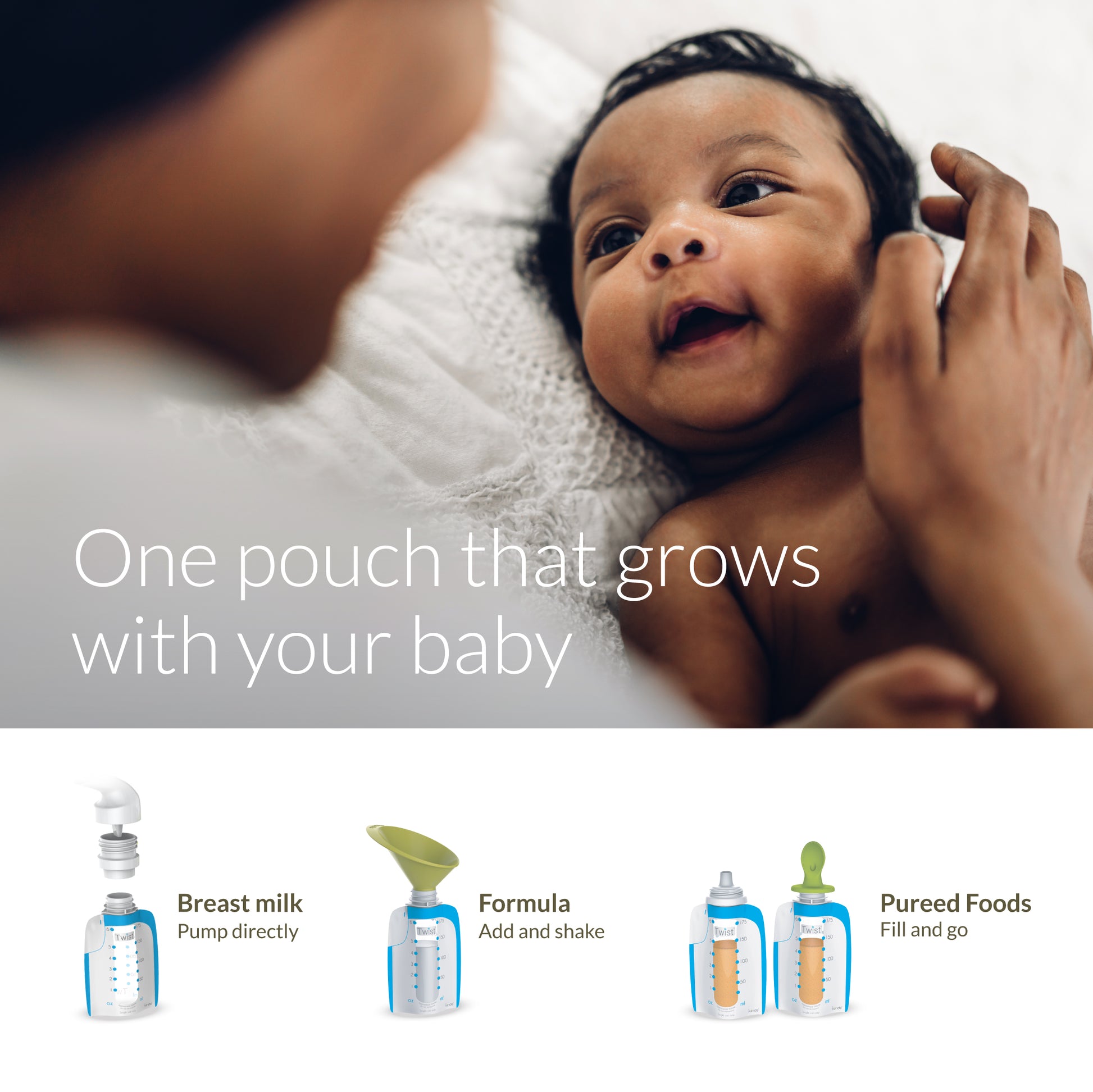 Kiinde Twist Breast Milk Pouches  Tricare Breast Pumps & Supplies – Baby  Pavilion
