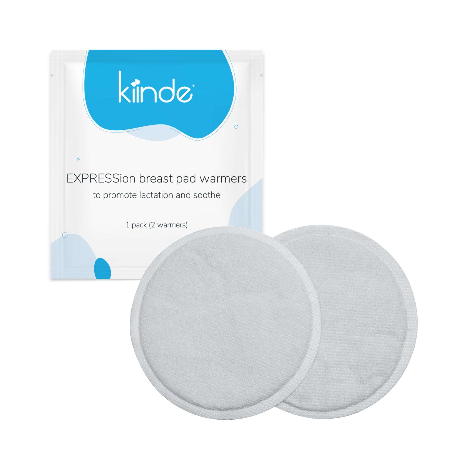 Pariday TendHer Reusable Soothing Breastfeeding Gel Pads with Absorbent Covers, Hot or Cold Packs for Nursing Pain Relief from Sore